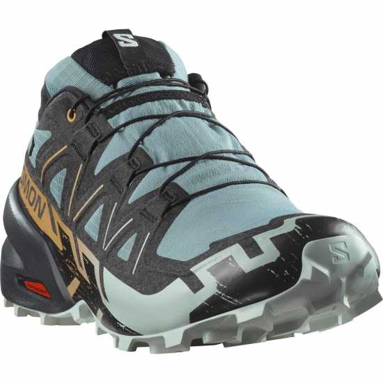 Salomon Маратонки За Бягане По Пътеки Speedcross 6 Goretex Men's Trail Running Shoes Trooper/Black 