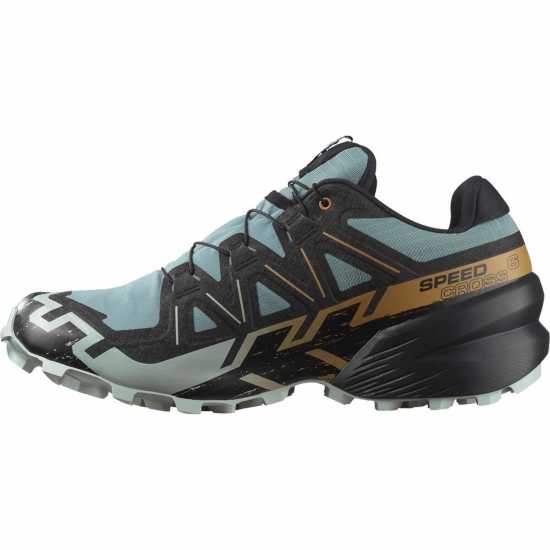 Salomon Маратонки За Бягане По Пътеки Speedcross 6 Goretex Men's Trail Running Shoes Trooper/Black 