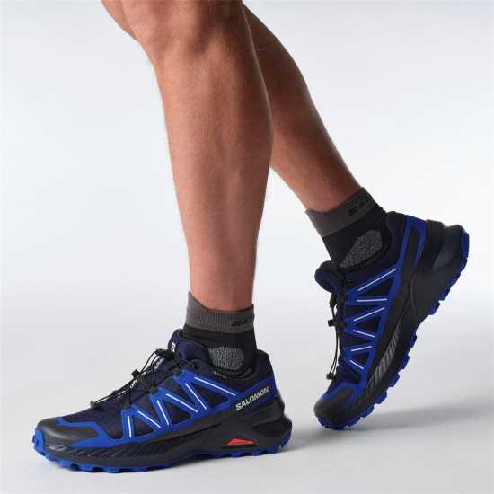 Salomon Мъжки Маратонки Бягане По Пътеки Speedcross Peak Goretex Trail Running Shoes Mens Морско синьо 