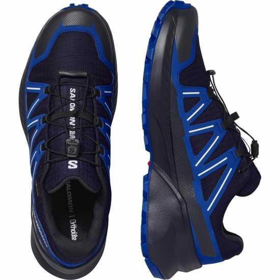 Salomon Мъжки Маратонки Бягане По Пътеки Speedcross Peak Goretex Trail Running Shoes Mens Морско синьо 