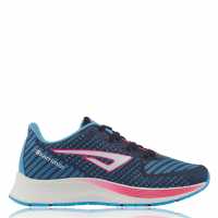 Karrimor Мъжки Маратонки За Бягане Rapid 4 Womens Running Shoes Navy/Blue/Pink Дамски маратонки