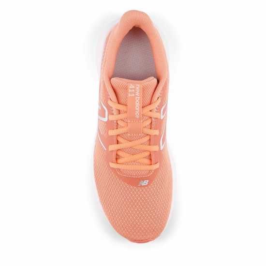 New Balance 411V3 Womens Прасковен нектар Маратонки за бягане