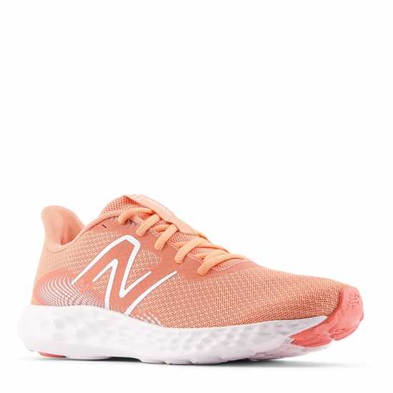 New Balance 411V3 Womens Прасковен нектар Маратонки за бягане