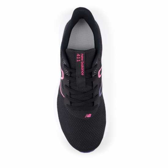 New Balance Nb 411V3 Womens Black/Pink New Balance Nb 411V3 Womens Black/Pink