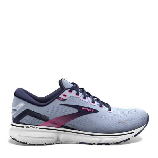 Brooks Мъжки Маратонки За Бягане Ghost 15 Womens Running Shoes Blue/Pink Дамски маратонки
