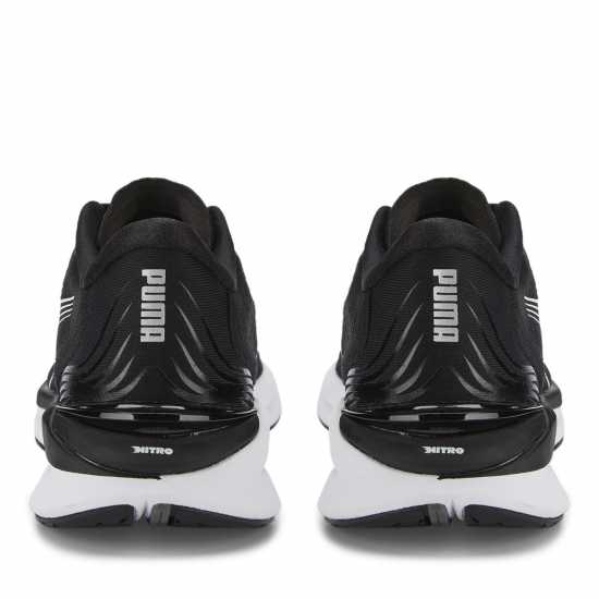 Puma Дамски Маратонки За Бягане Electrify Nitro 2 Ladies Running Shoes Black/White Дамски маратонки