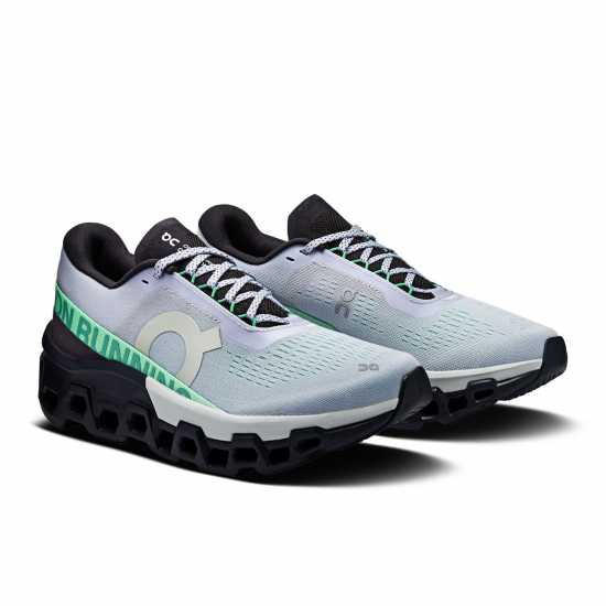 On Womens Cloudmonster 2 Running Shoes Нимбус On Womens Cloudmonster 2 Running Shoes Нимбус