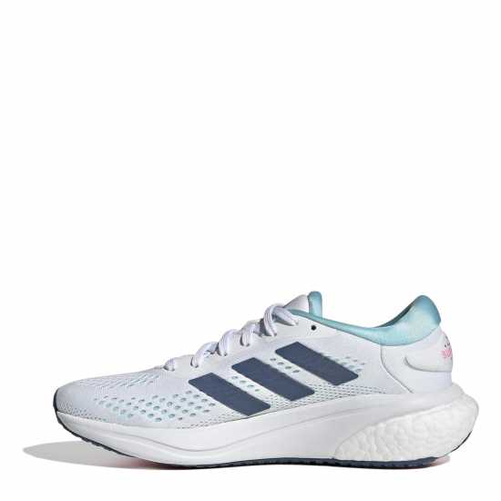 Adidas Supernova 2 Running Trainers Womens White/Blue Дамски маратонки