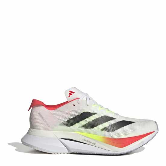 Adidas Мъжки Маратонки За Бягане Adizero Boston 12 Womens Running Shoes White/Red Маратонки за бягане