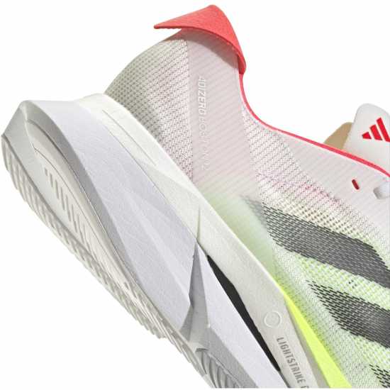 Adidas Мъжки Маратонки За Бягане Adizero Boston 12 Womens Running Shoes White/Red Маратонки за бягане