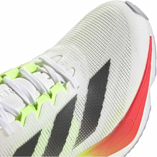 Adidas Мъжки Маратонки За Бягане Adizero Boston 12 Womens Running Shoes White/Red Маратонки за бягане