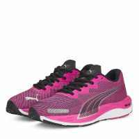 Puma Velocity Nitro 2 Running Shoes Womens Black/Pink Дамски маратонки