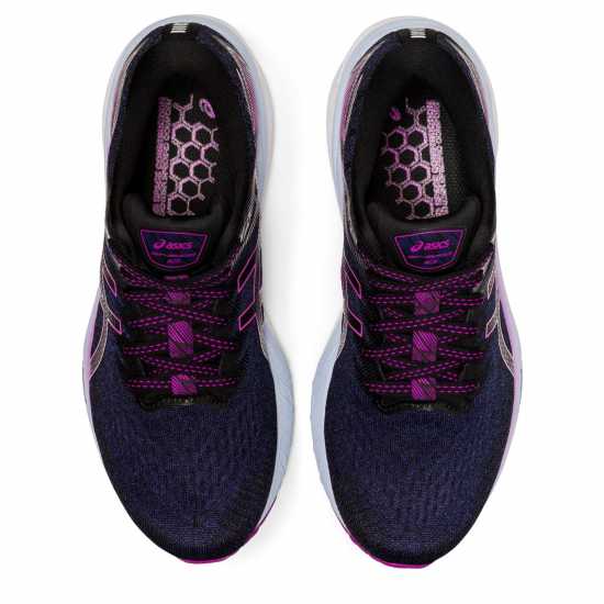 Asics Мъжки Маратонки За Бягане Gt-2000 10 Womens Running Shoes Black/Pink Дамски маратонки