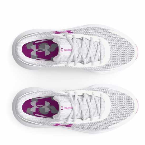 Under Armour Surge 3 Trainers Womens White Дамски маратонки
