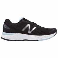 New Balance Дамски Обувки За Бягане 680 V6 Ladies Running Shoes Black/Wht/Blue Дамски маратонки