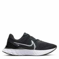 Nike Дамски Обувки За Бягане React Infinity Run Flyknit 3 Road Running Shoes Ladies Black/White Дамски маратонки