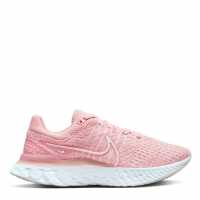 Nike Дамски Обувки За Бягане React Infinity Run Flyknit 3 Road Running Shoes Ladies Pink/White Дамски маратонки