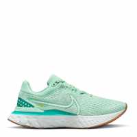Nike Дамски Обувки За Бягане React Infinity Run Flyknit 3 Road Running Shoes Ladies Mint/Wht/Green Дамски маратонки