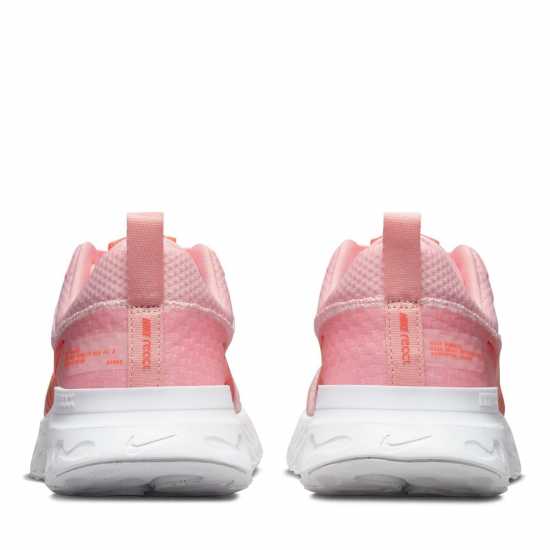 Nike Дамски Обувки За Бягане React Infinity Run Flyknit 3 Road Running Shoes Ladies Soft Pink/White Дамски маратонки
