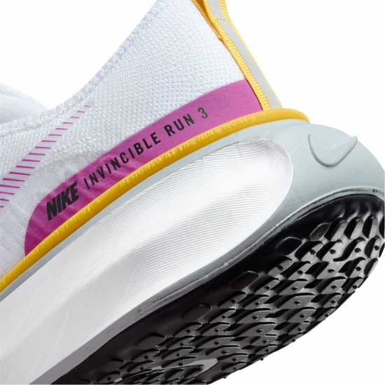 Nike Мъжки Маратонки За Бягане Zoomx Invincible 3 Flyknit Womens Running Shoes White/Purple Дамски маратонки
