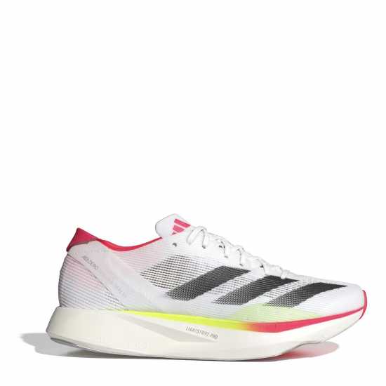 Adidas Мъжки Маратонки За Бягане Adizero Takumi Sen 10 Womens Running Shoes Бяло/Червено Маратонки за бягане