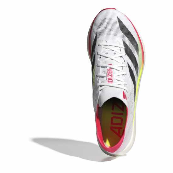 Adidas Мъжки Маратонки За Бягане Adizero Takumi Sen 10 Womens Running Shoes Бяло/Червено Маратонки за бягане