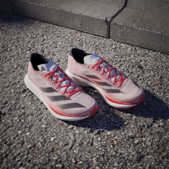 Adidas Мъжки Маратонки За Бягане Adizero Takumi Sen 10 Womens Running Shoes Аурора Маратонки за бягане