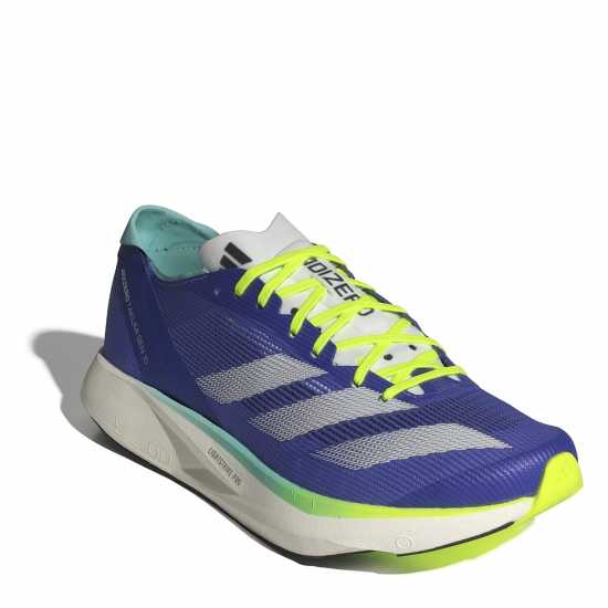 Adidas Мъжки Маратонки За Бягане Adizero Takumi Sen 10 Womens Running Shoes Кобалтово синьо Маратонки за бягане
