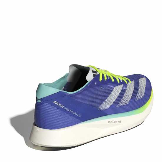 Adidas Мъжки Маратонки За Бягане Adizero Takumi Sen 10 Womens Running Shoes Кобалтово синьо Маратонки за бягане