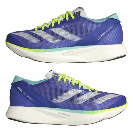 Adidas Мъжки Маратонки За Бягане Adizero Takumi Sen 10 Womens Running Shoes Кобалтово синьо Маратонки за бягане