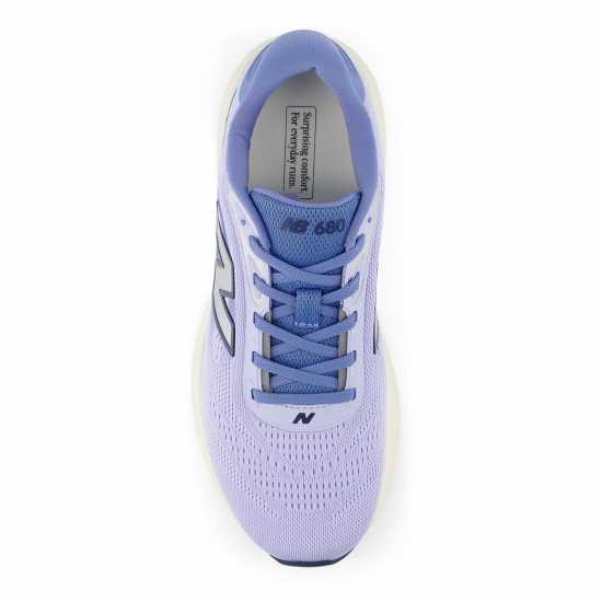 New Balance Nb Fresh Foam 680 Road Running Shoes Womens Blue/White New Balance Nb Fresh Foam 680 Road Running Shoes Womens Blue/White