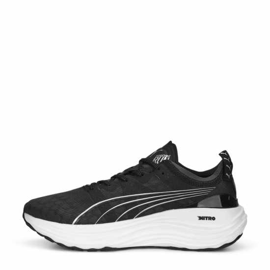 Puma Мъжки Маратонки За Бягане Foreverrun Nitro Womens Running Shoes Black/White Дамски маратонки