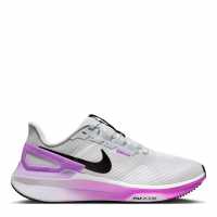 Nike Air Zoom Structure 25 Women's Road Running Shoes White/Fuchsia Дамски маратонки