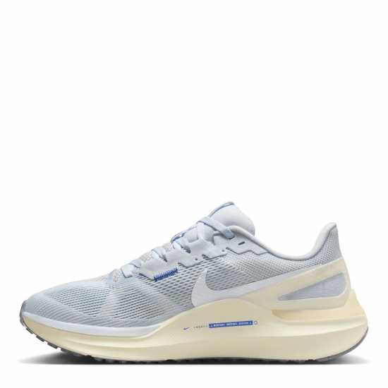 Nike Air Zoom Structure 25 Road Running Shoes Womens Синьо оттенък Атлетика