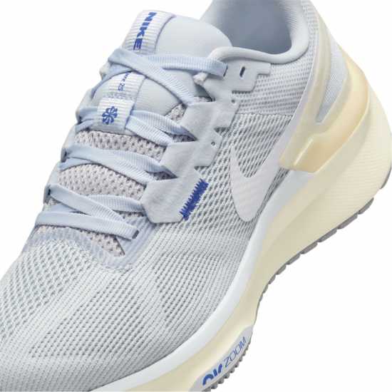 Nike Air Zoom Structure 25 Road Running Shoes Womens Синьо оттенък Атлетика