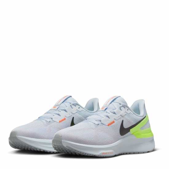 Nike Air Zoom Structure 25 Road Running Shoes Womens Синьо оттенък Атлетика