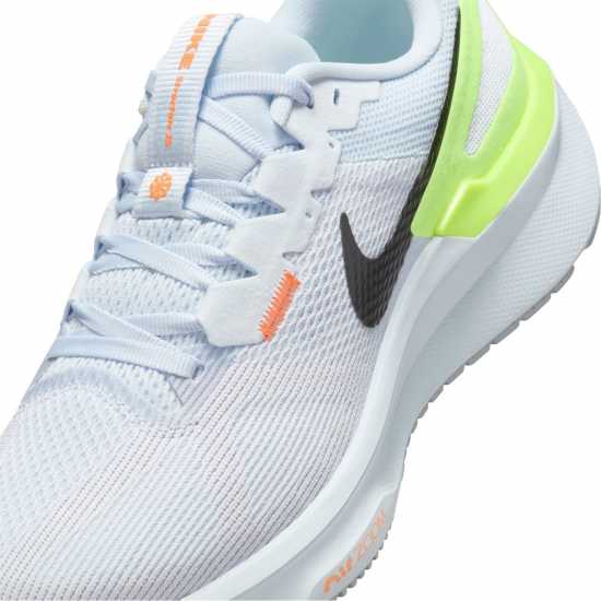 Nike Air Zoom Structure 25 Road Running Shoes Womens Синьо оттенък Атлетика