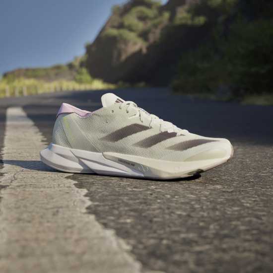 Adidas Мъжки Маратонки За Бягане Adizero Adios 8 Womens Running Shoes Сиво/Лилаво Маратонки за бягане