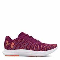 Under Armour Charged Breeze 2 Running Shoes Womens Purple Gemini Маратонки за бягане