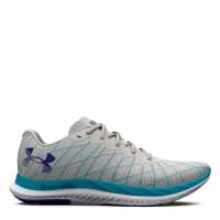 Under Armour Charged Breeze 2 Running Shoes Womens White/Sky Blue Дамски маратонки