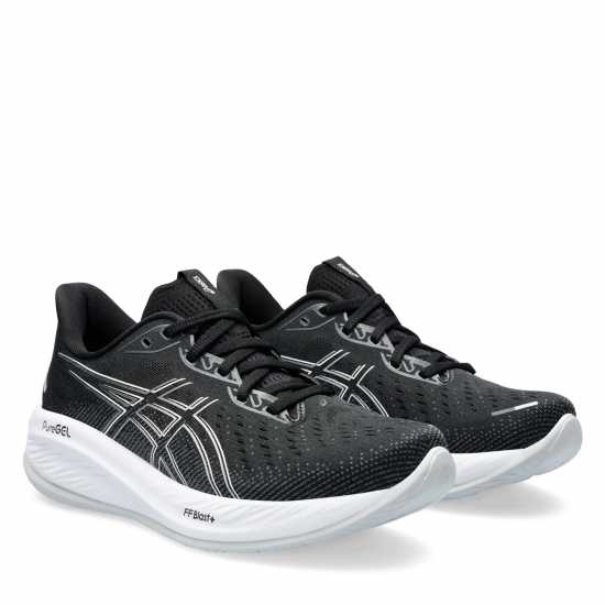 Asics Gel-Cumulus 26 Running Trainers Womens Черно/Бяло Маратонки за бягане