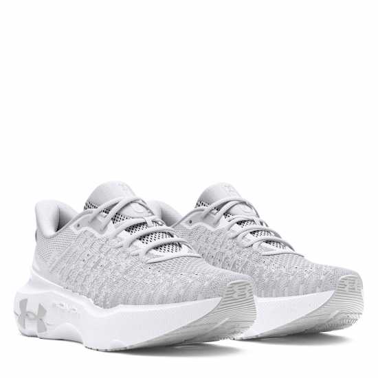 Under Armour Infinite Elite Running Shoes Womens Бяло/Хало Сиво Маратонки за бягане