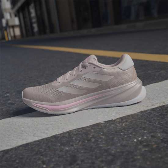 Adidas Мъжки Маратонки За Бягане Supernova Rise Womens Running Shoes Пясъчно розово Маратонки за бягане
