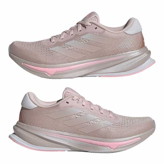 Adidas Мъжки Маратонки За Бягане Supernova Rise Womens Running Shoes Пясъчно розово Маратонки за бягане