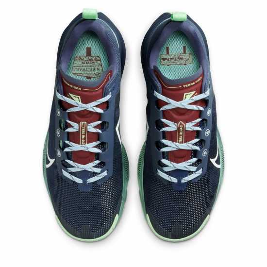 Nike React Kiger 9 Trail Running Trainers Womens Thunder Blue - Дамски маратонки