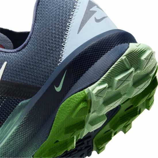 Nike React Kiger 9 Trail Running Trainers Womens Thunder Blue - Дамски маратонки