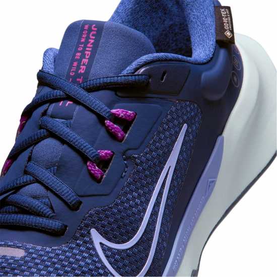 Nike Маратонки За Бягане По Пътеки Juniper Trail 2 Gore-Tex Women's Waterproof Trail Running Shoes Midnight Navy Nike Маратонки За Бягане По Пътеки Juniper Trail 2 Gore-Tex Women's Waterproof Trail Running Shoes Midnight Navy