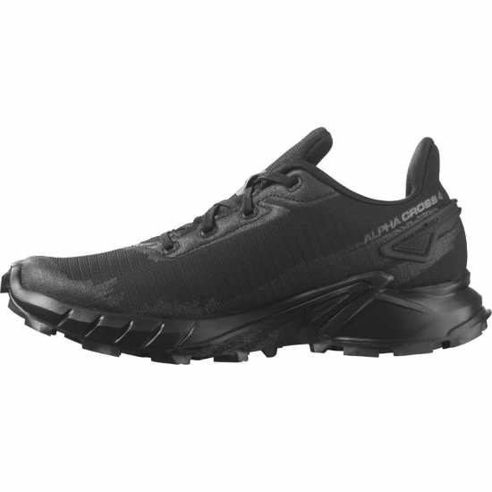 Salomon Alphacross 5 Women's Trail Running Shoes Black/Black Дамски маратонки