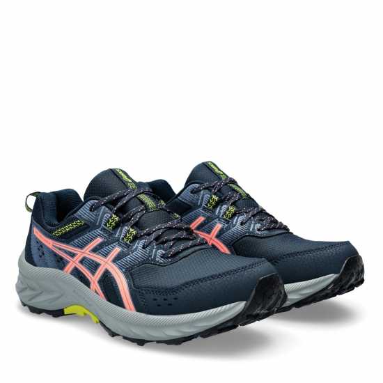 Asics GEL-Venture 9 Women's Trail Running Shoes Blue/Coral Дамски маратонки