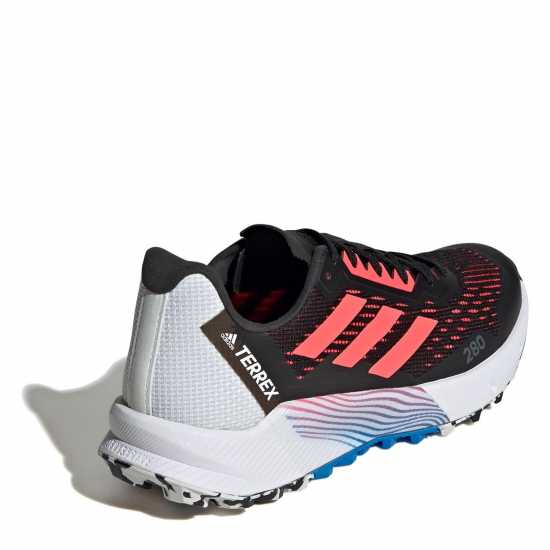 Adidas Мъжки Маратонки Бягане По Пътеки Terrex Agravic Flow 2 Womens Trail Running Shoes Black/Blue Дамски маратонки